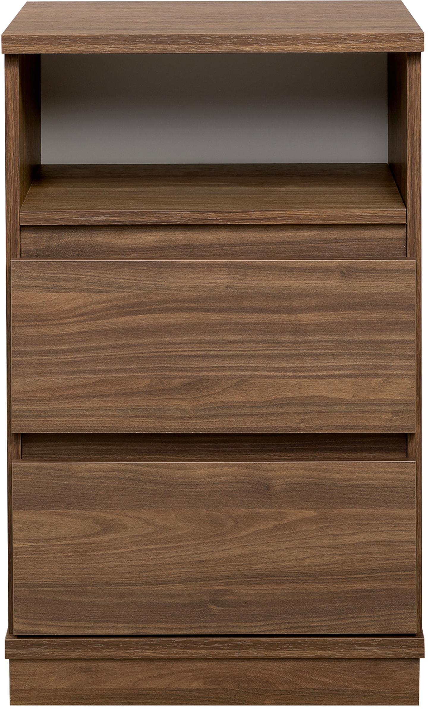 Kummut Sata nr. 4. 47cm/2 sahtlit+ ava pruun, sokkel