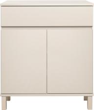 Pisipilt: Sata kummutkapp nr. 28. 92 cm, uks + 1 sahtel, greige, kandiline jalg