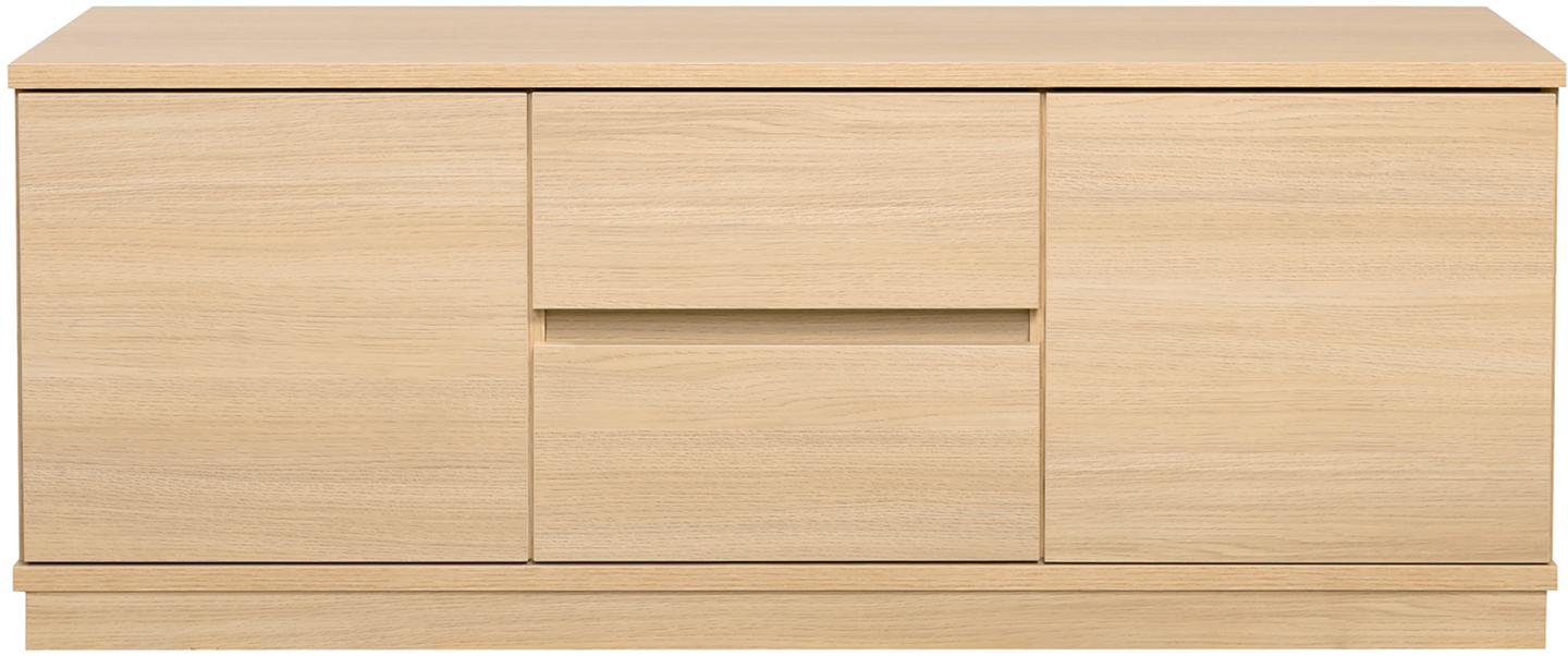 Kapp Sata nr. 31. 138cm 2 ust + 2 sahtlit hele tamm, sokkel