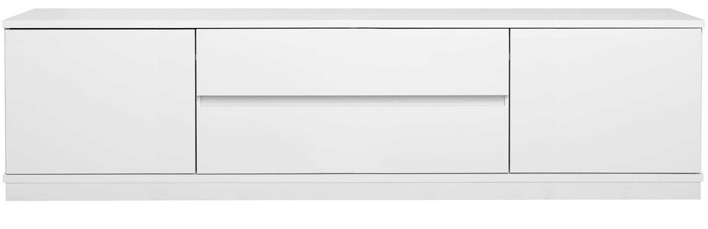 Sata kapp nr. 89. 200 cm, 2 ust  + 2 sahtlit, valge, sokkel