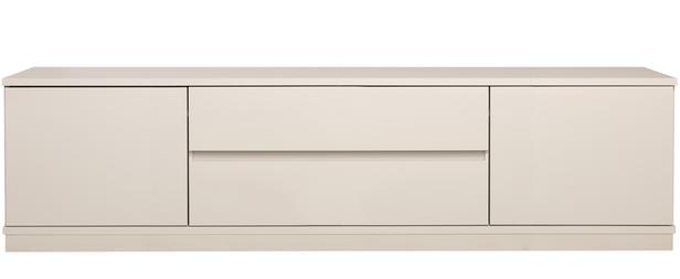 Sata kapp nr. 89. 200 cm, 2 ust  + 2 sahtlit, greige, sokkel