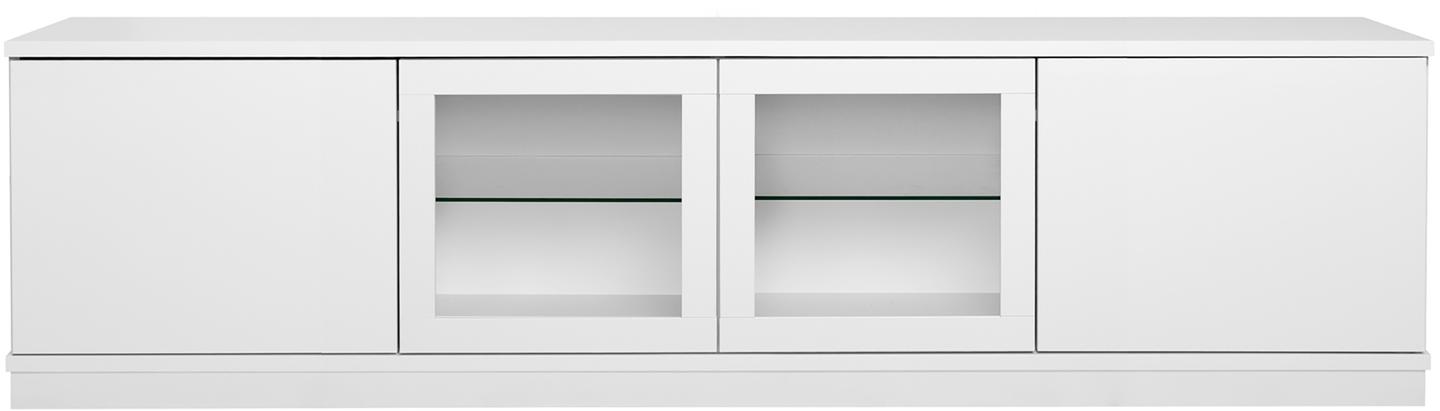 Sata kapp nr. 90. 200 cm, 2 ust  + 2 klaasust, valge, sokkel