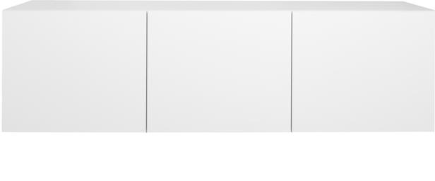 Lakeus kapp nr. 1. 148 cm valge, seinale kinnitatav