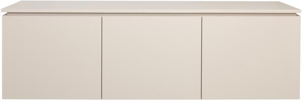 Lakeus kapp nr. 1. 148 cm topeltkaanega greige, seinale kinnitatav