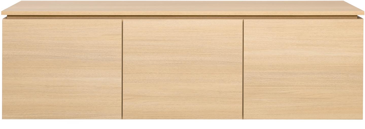 Lakeus kapp nr. 1. 148 cm topeltkaanega hele tamm, seinale kinnitatav