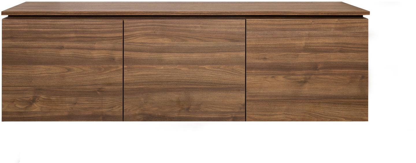 Lakeus kapp nr. 1. 148 cm topeltkaanega pruun, seinale kinnitatav