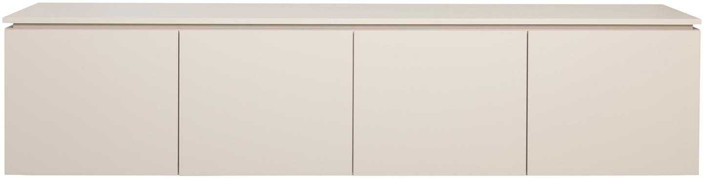 Lakeus kapp nr. 2. 197 cm kapp nr. 2. topeltkaanega greige, seinale kinnitatav