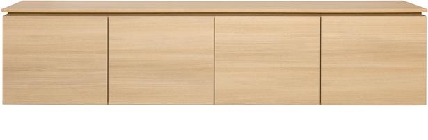 Lakeus kapp nr. 2. 197 cm kapp nr. 2. topeltkaanega hele tamm, seinale kinnitatav