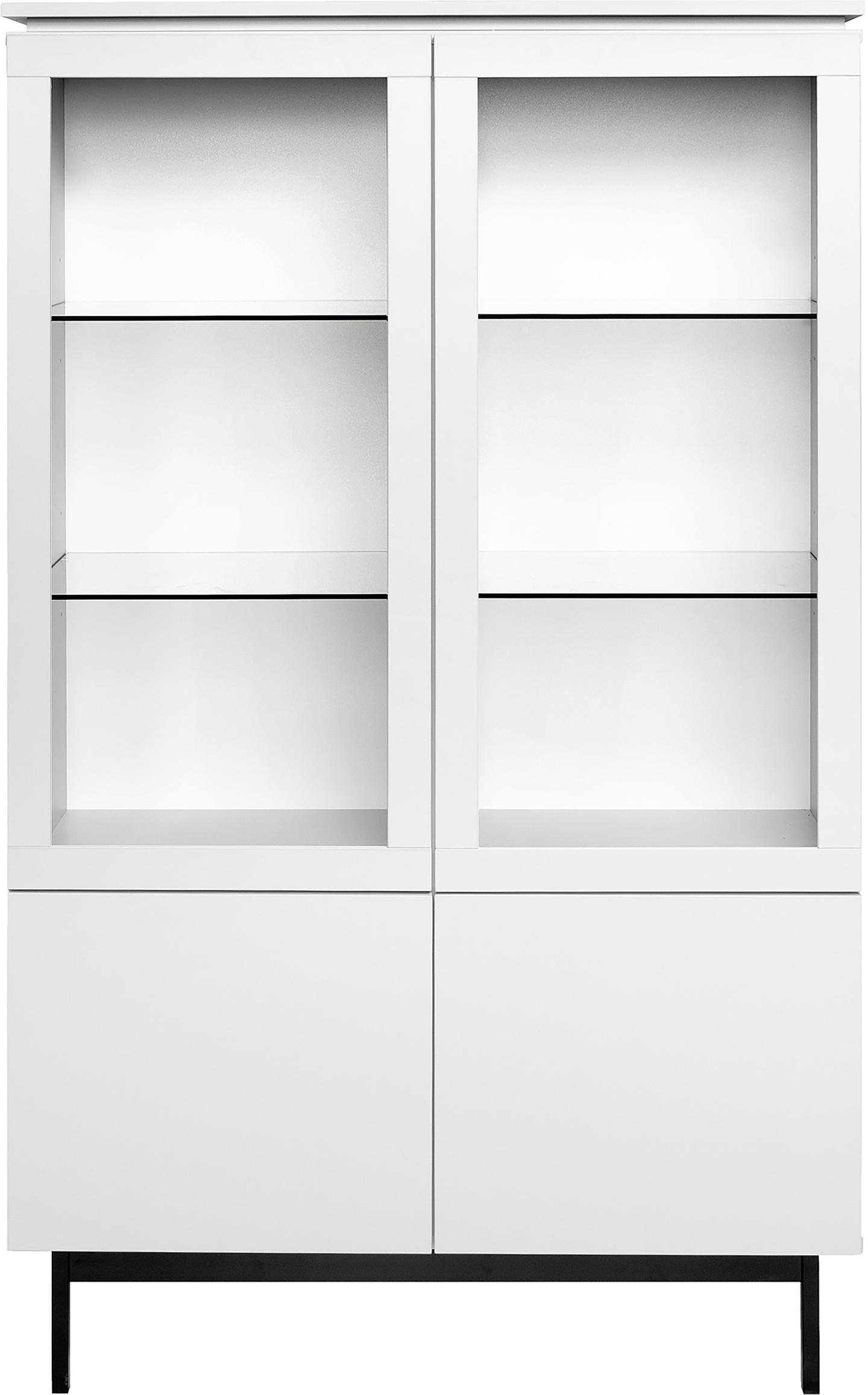 Lakeus vitriin nr. 7. 99 cm, topeltkaanega, metallist sokkeljalg