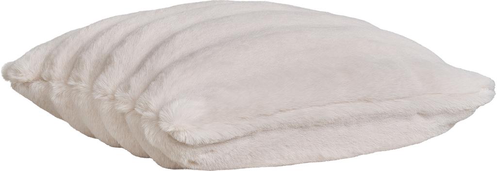 House Nordic Galena dekoratiivpadipadi 45x45 cm, valkjas kunstkarusnahk