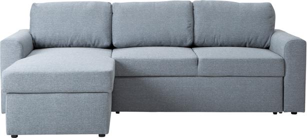 Ingrid 3-kohaline diivanvoodi, helehall (ei sis. pesukasti)