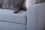 Pisipilt: Ingrid 3-kohaline diivanvoodi, helehall (ei sis. pesukasti)