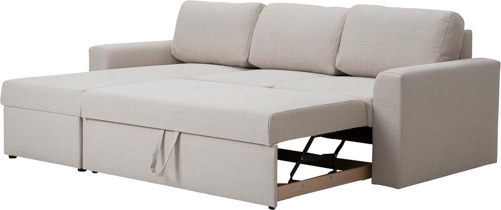 Ingrid 3-kohaline diivanvoodi, beež (ei sis. pesukasti)