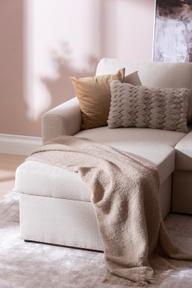 Pisipilt: Ingrid 3-kohaline diivanvoodi, beež (ei sis. pesukasti)