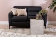 Pisipilt: Carino 2-kohaline diivan, must nahk