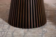 Pisipilt: Metz söögilaud, ümar, smoked tamm