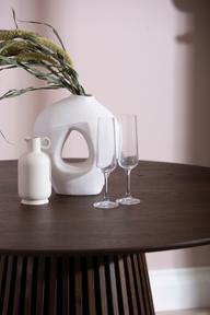 Pisipilt: Metz söögilaud, ümar, smoked tamm