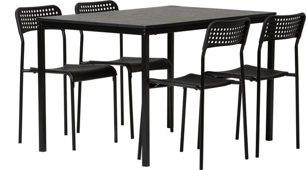 Madde söögilauakomplekt neljale, 120x80 cm