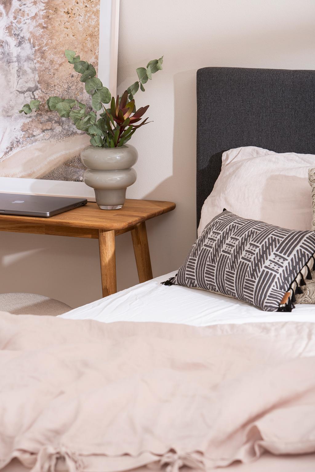 Uni jenkkivoodi bonnel 120x200cm + Stiina kattemadrats 120cm + peats,