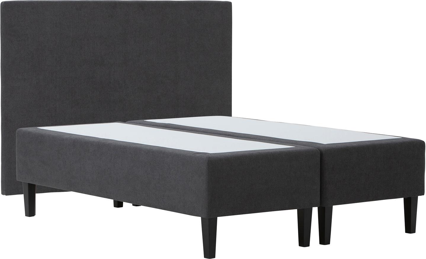 Moon Gold kušettsetti 180x200 pocket (ei sis. kattemadratsit) + Moon Bronze peats, antratsiit