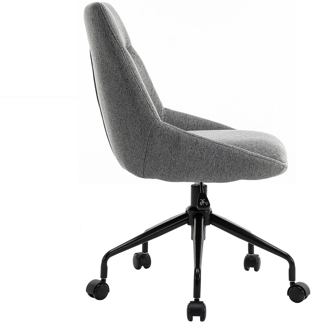 North Collection Everly söögitool, hall (Spider-jalg pöörlev)