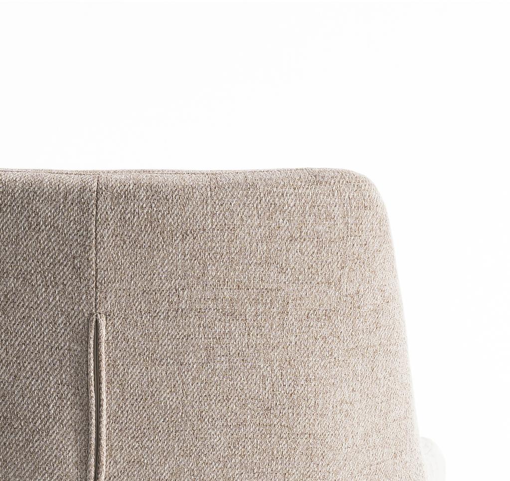 North Collection Everly söögitool, liiv (Spider-jalg pöörlev)