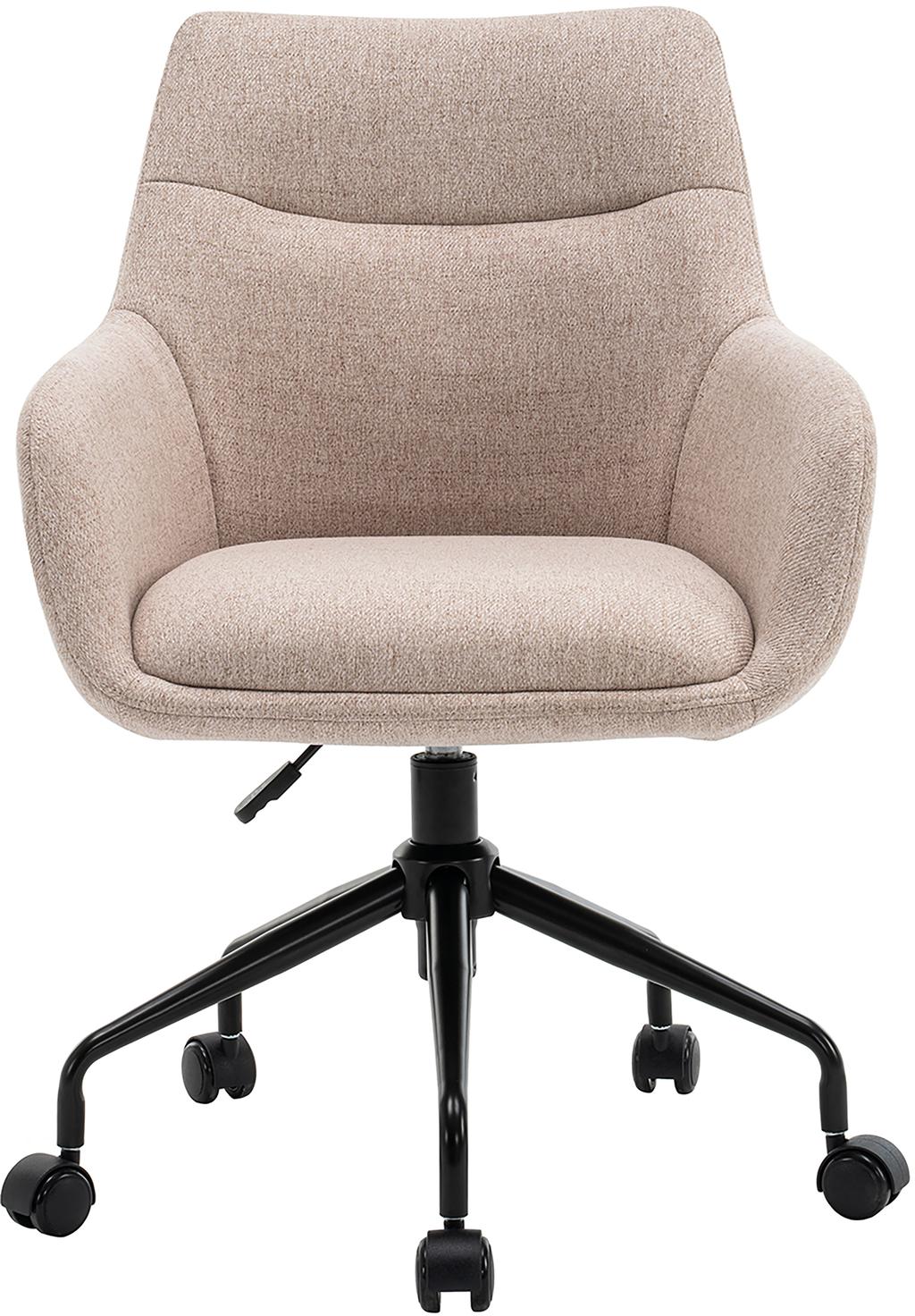 North Collection Everly söögitool käetugedega, liiv (Spider-jalg pöörlev)