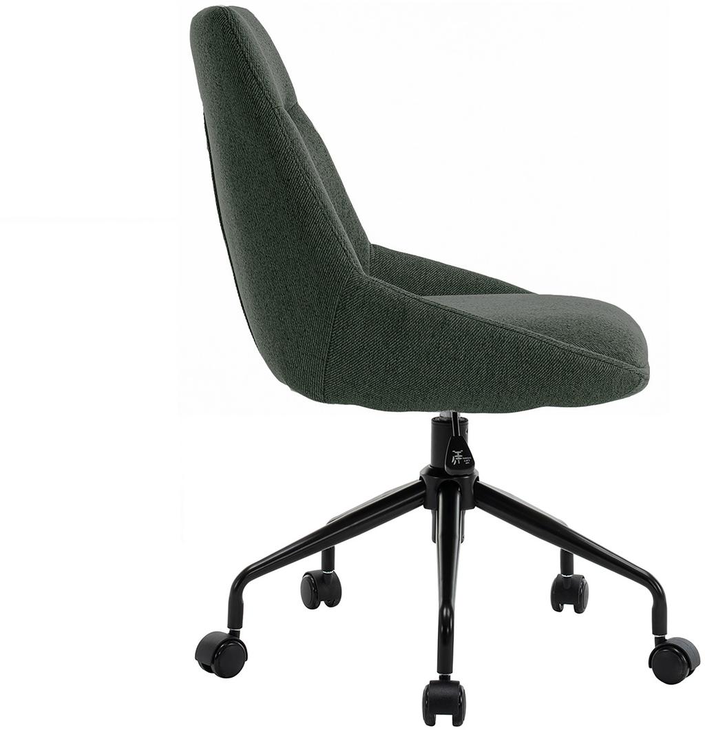 North Collection Everly söögitool, roheline (Spider-jalg pöörlev)