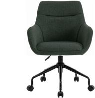 Pisipilt: North Collection Everly söögitool käetugedega, roheline (Spider-jalg pöörlev)