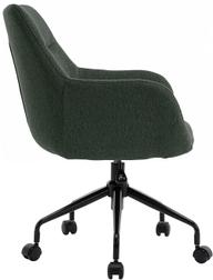 Pisipilt: North Collection Everly söögitool käetugedega, roheline (Spider-jalg pöörlev)