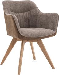 Pisipilt: North Collection Patti söögitool, hall (Spider-jalg natural tamm)