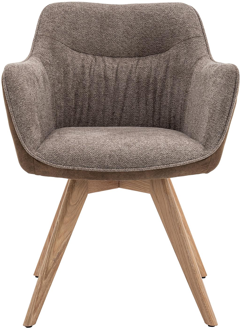 North Collection Patti söögitool, hall (Spider-jalg natural tamm)