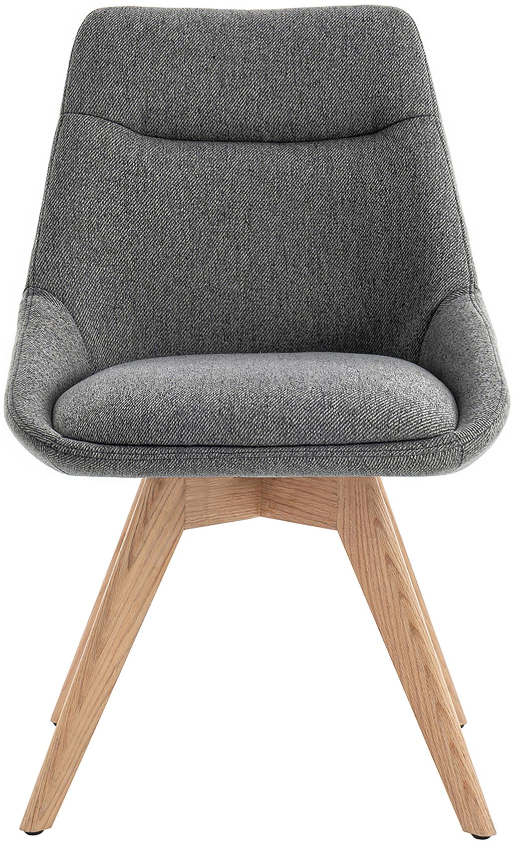 North Collection Everly söögitool, hall (Spider-jalg natural tamm)