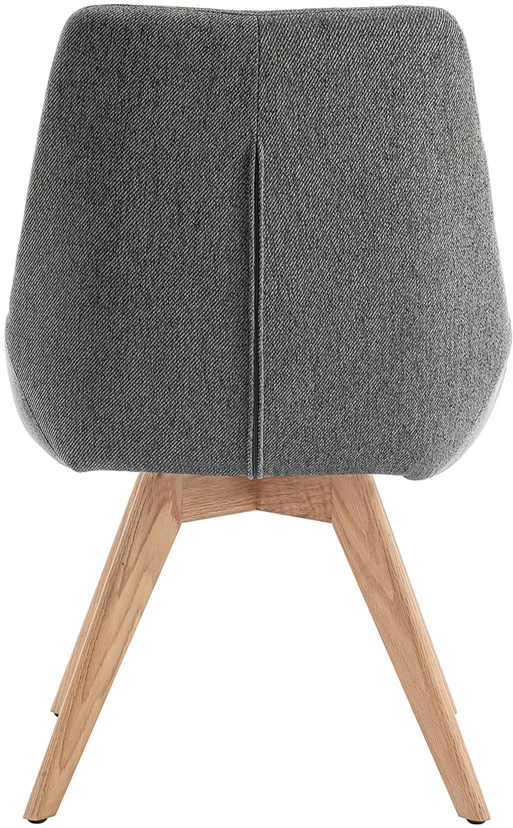 North Collection Everly söögitool, hall (Spider-jalg natural tamm)