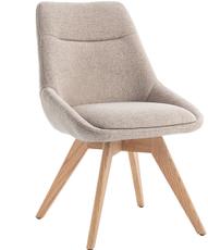 Pisipilt: North Collection Everly söögitool, liiv (Spider-jalg natural tamm)