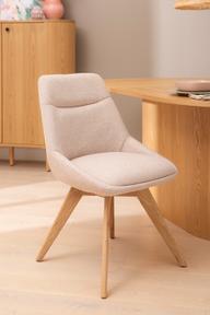 Pisipilt: North Collection Everly söögitool, liiv (Spider-jalg natural tamm)