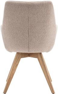 Pisipilt: North Collection Everly söögitool käetugedega, liiv (Spider-jalg natural tamm)