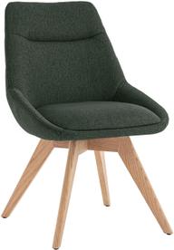 Pisipilt: North Collection Everly söögitool, roheline (Spider-jalg natural tamm)