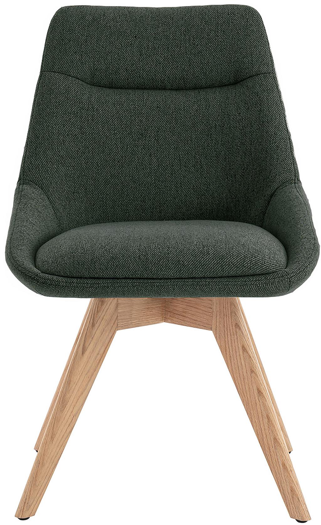 North Collection Everly söögitool, roheline (Spider-jalg natural tamm)