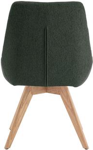 Pisipilt: North Collection Everly söögitool, roheline (Spider-jalg natural tamm)