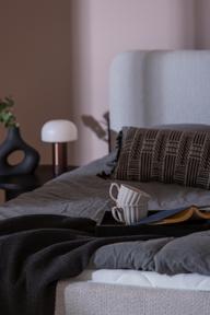 Pisipilt: Lucia voodiraam + vedrumadratst (2 x 80cm) + moon silver standard kattemadrats, 160x200cm