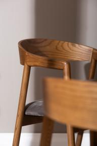 Pisipilt: Olivia & Långön söögilauakomplekt ümar 110cm neljale, pruun