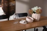 Pisipilt: Cenni & Malmön söögilauakomplekt 190x90cm kuuele, tamm/must