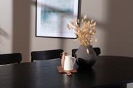 Pisipilt: Rotondo & Malmön söögilauakomplekt 200x110cm kuuele, must/must