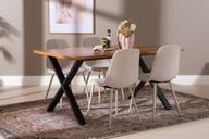 Pisipilt: Cenni & Maria söögilauakomplekt 160x90cm neljale, tamm (melamiin) / beež