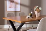 Pisipilt: Cenni & Maria söögilauakomplekt 160x90cm neljale, tamm (melamiin) / beež