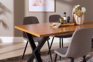 Pisipilt: Cenni & Maria söögilauakomplekt 160x90cm neljale, tamm (melamiin) / hall