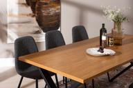 Pisipilt: Cenni & Maria söögilauakomplekt 190x90cm kuuele, tamm (melamiin) / tumehall