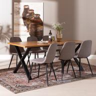 Pisipilt: Cenni & Maria söögilauakomplekt 190x90cm kuuele, tamm (melamiin) / hall