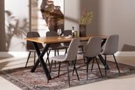 Pisipilt: Cenni & Maria söögilauakomplekt 190x90cm kuuele, tamm (melamiin) / hall